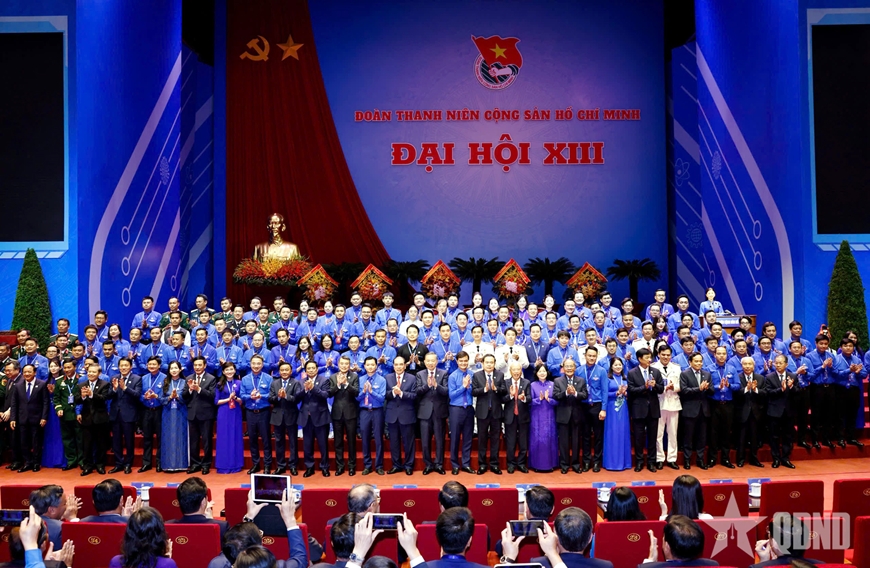 Ban Chấp hành Trung ương Đoàn TNCS Hồ Chí Minh khóa XIII ra mắt đại hội