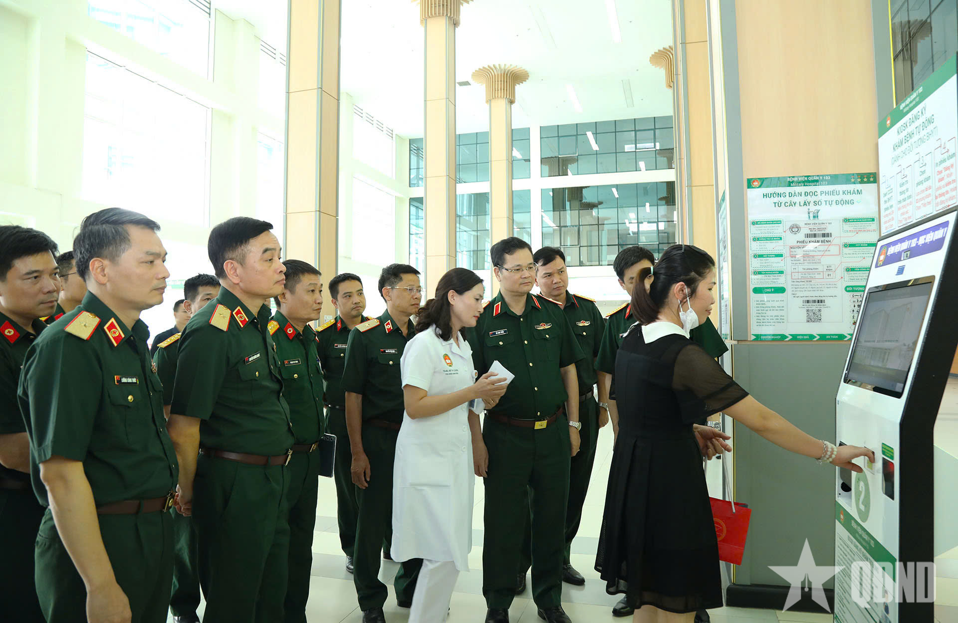 100% bệnh nhân tại Bệnh viện Quân y 103 được trả kết quả điện tử