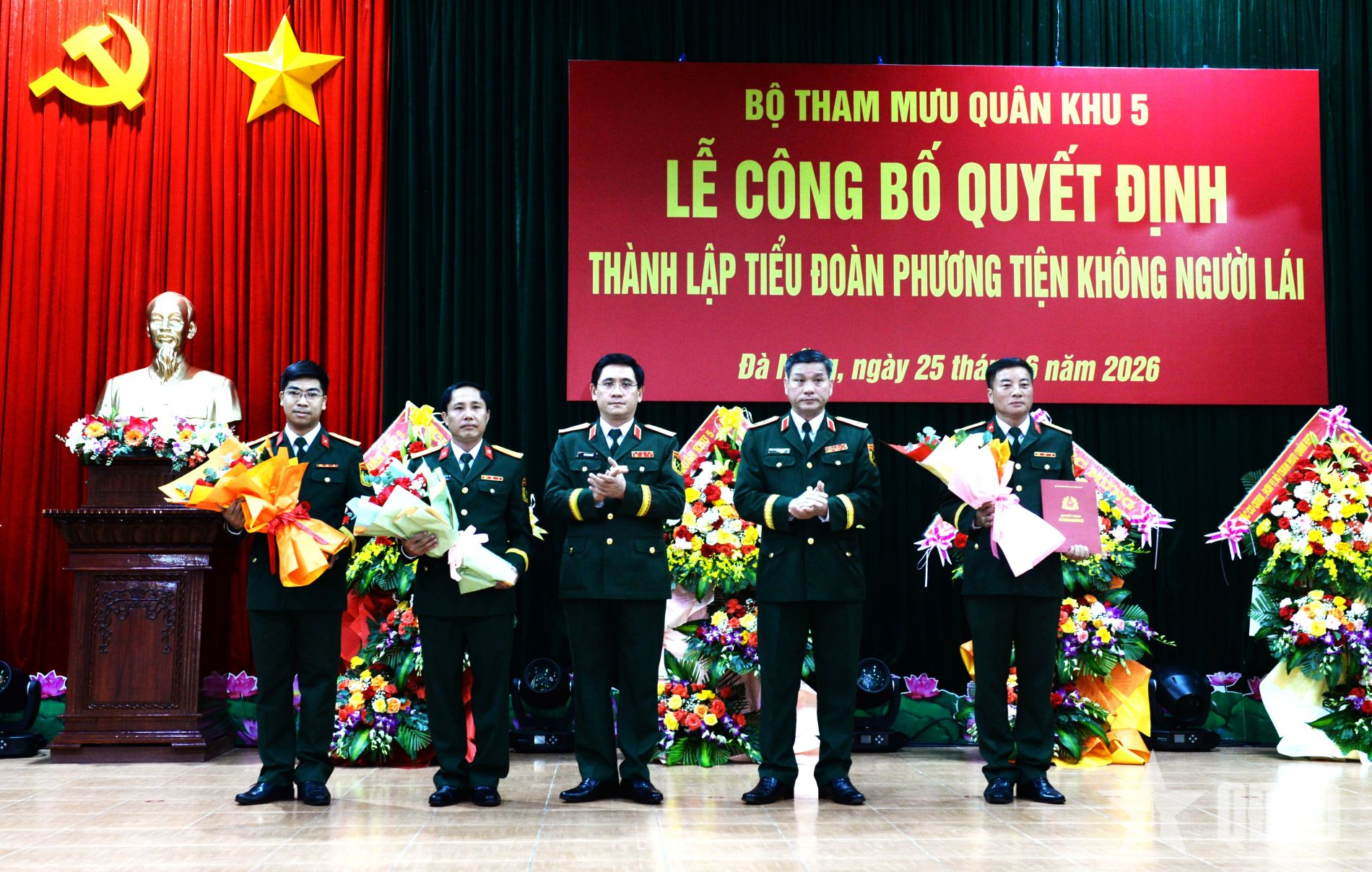 Quân khu 5 công bố quyết định thành lập Tiểu đoàn Phương tiện không người lái 