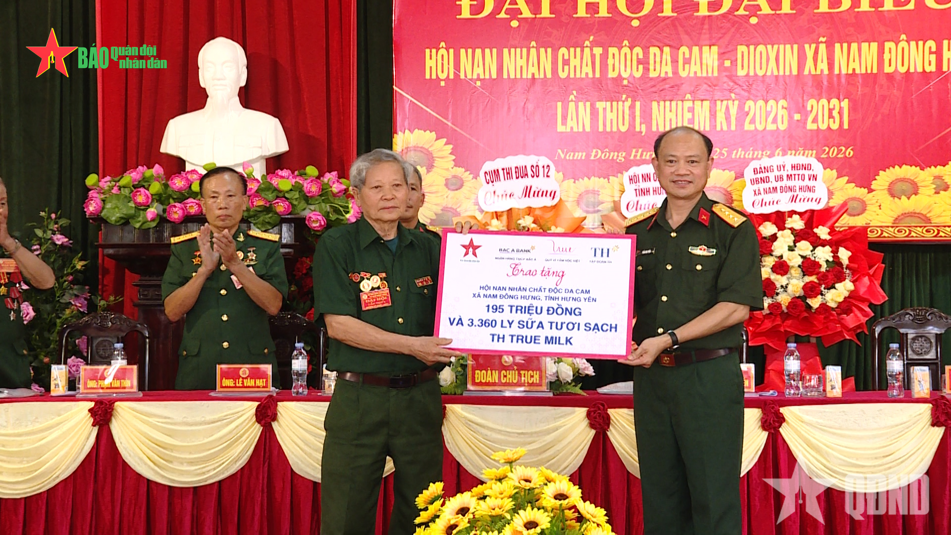 Đồng hành cùng nạn nhân chất độc da cam xã Nam Đông Hưng, tỉnh Hưng Yên