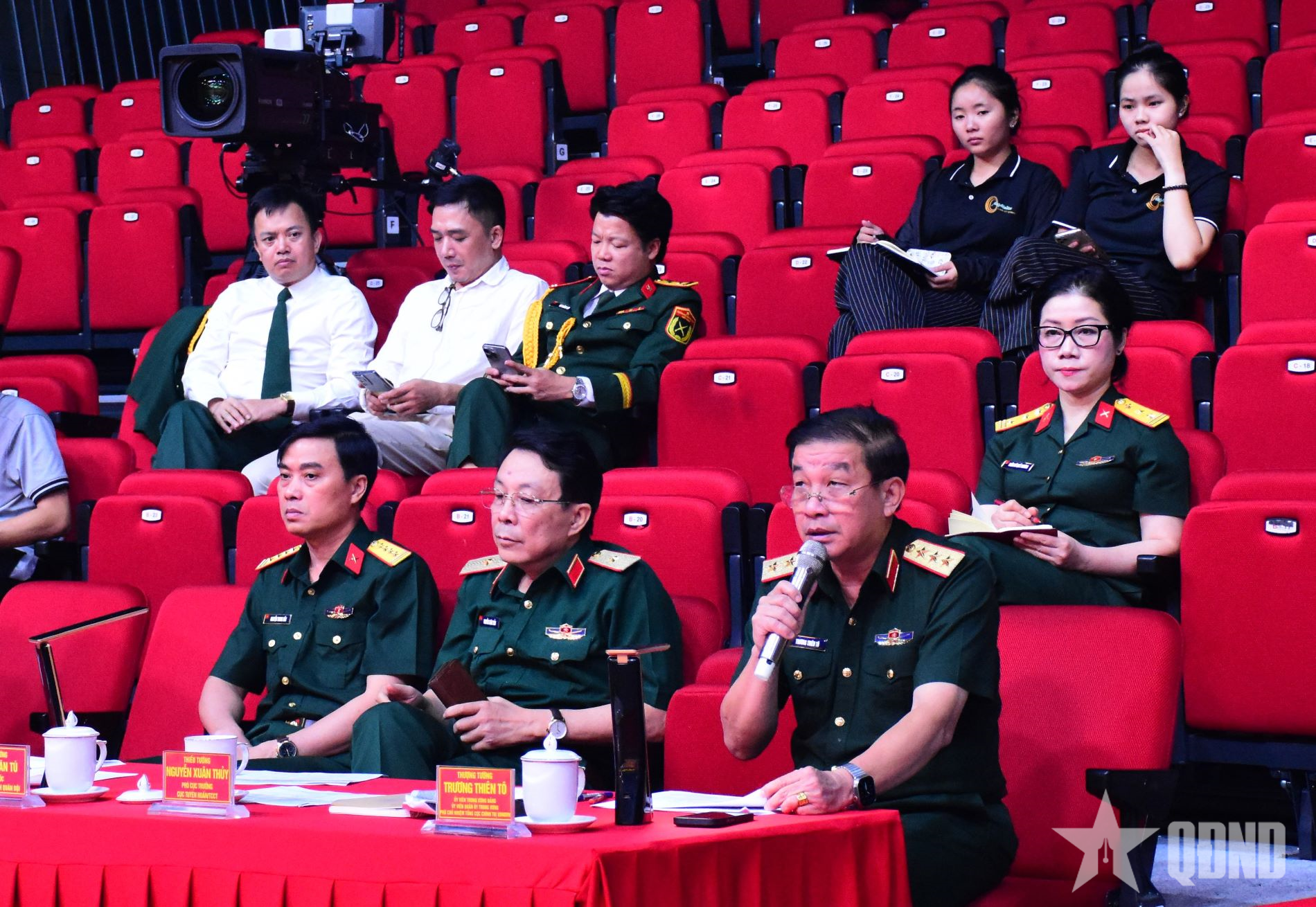 Chuẩn bị chu đáo chương trình tổng kết, trao giải Hội thi báo cáo viên giỏi toàn quân năm 2026