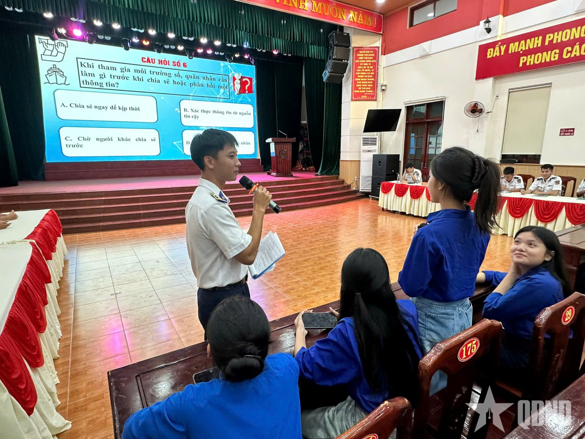 Tuổi trẻ Hải đoàn 21 đẩy mạnh tuyên truyền quy tắc ứng xử văn hóa trên môi trường số 