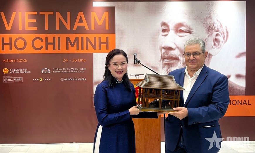 Lan tỏa giá trị di sản Hồ Chí Minh và văn hóa Việt Nam tại Hy Lạp