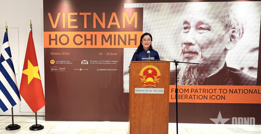 Lan tỏa giá trị di sản Hồ Chí Minh và văn hóa Việt Nam tại Hy Lạp