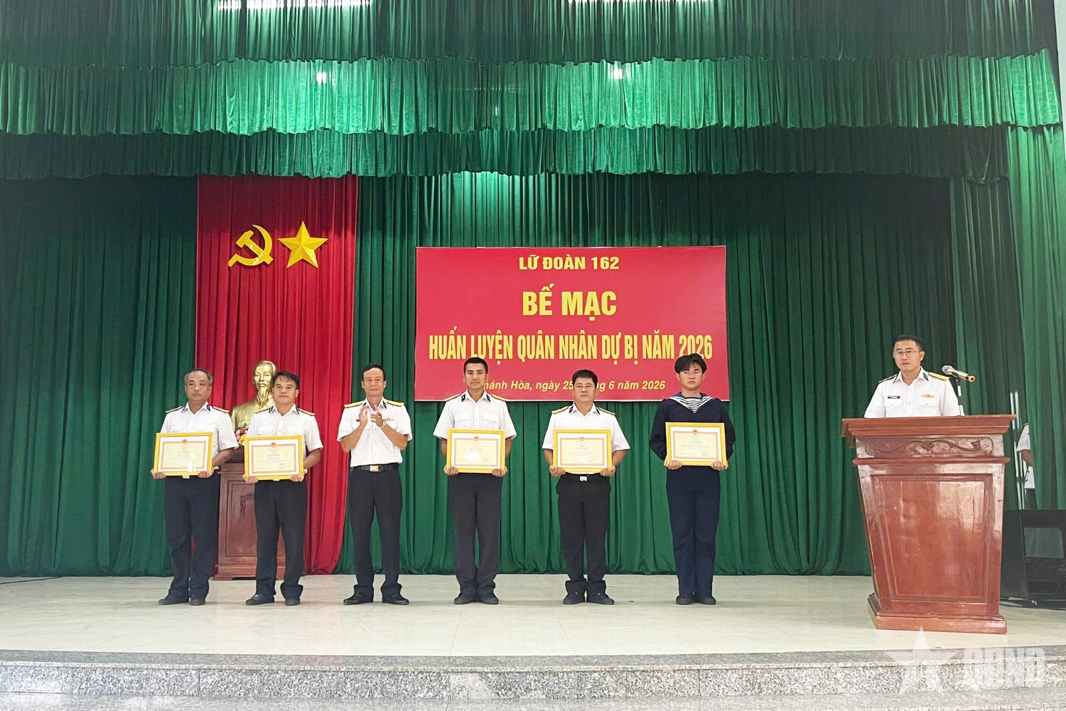 Lữ đoàn 162 hoàn thành tốt nhiệm vụ huấn luyện quân nhân dự bị năm 2026