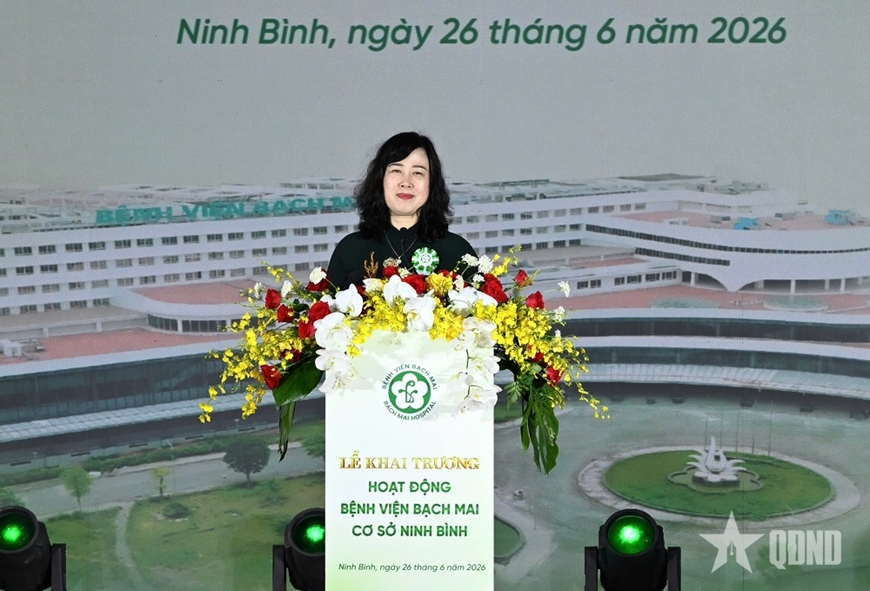 Bệnh viện Bạch Mai cơ sở Ninh B&igrave;nh ch&iacute;nh thức hoạt động: Đưa dịch vụ y tế chất lượng cao đến gần hơn với người d&acirc;n