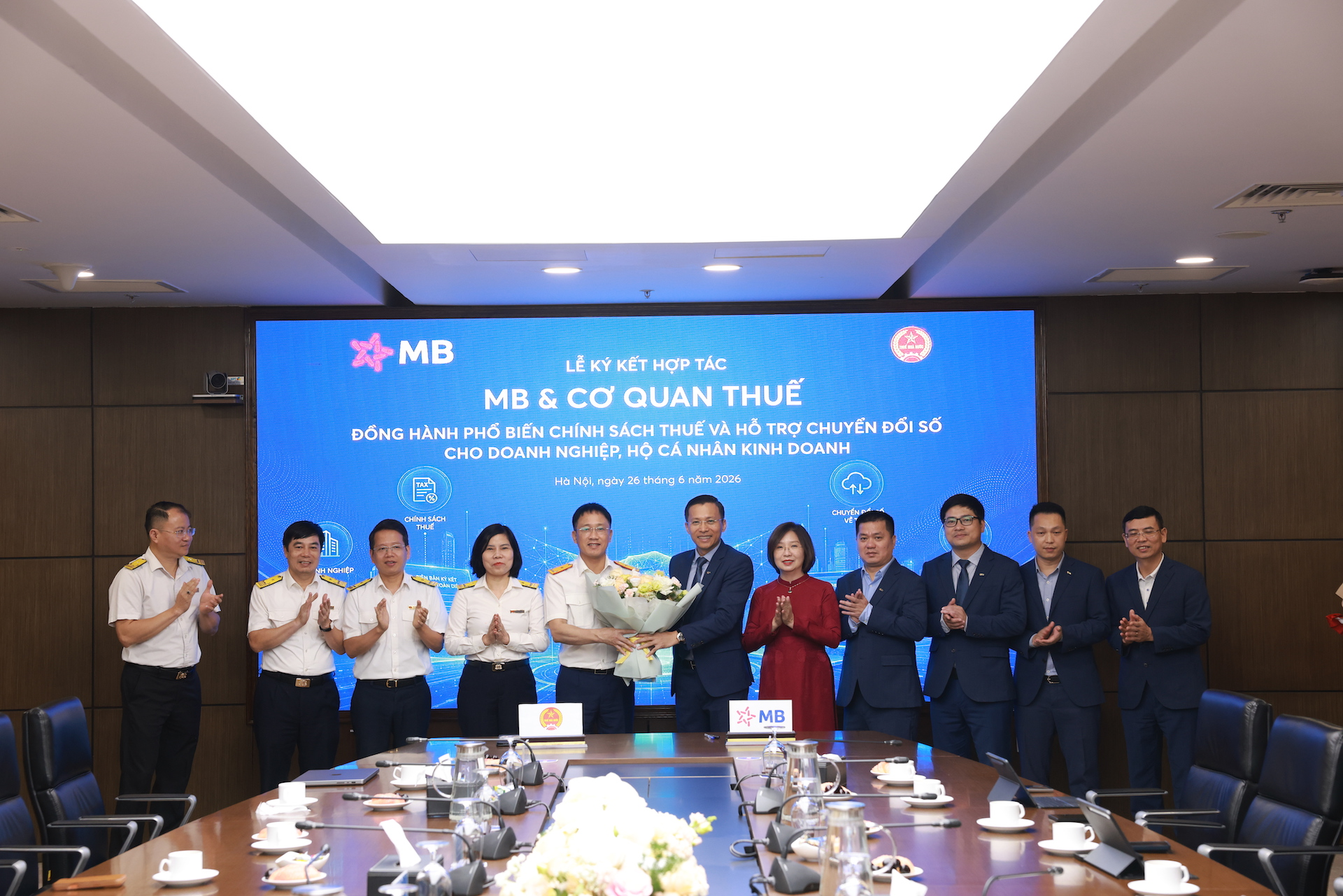 MB và Cục Thuế ký kết hợp tác