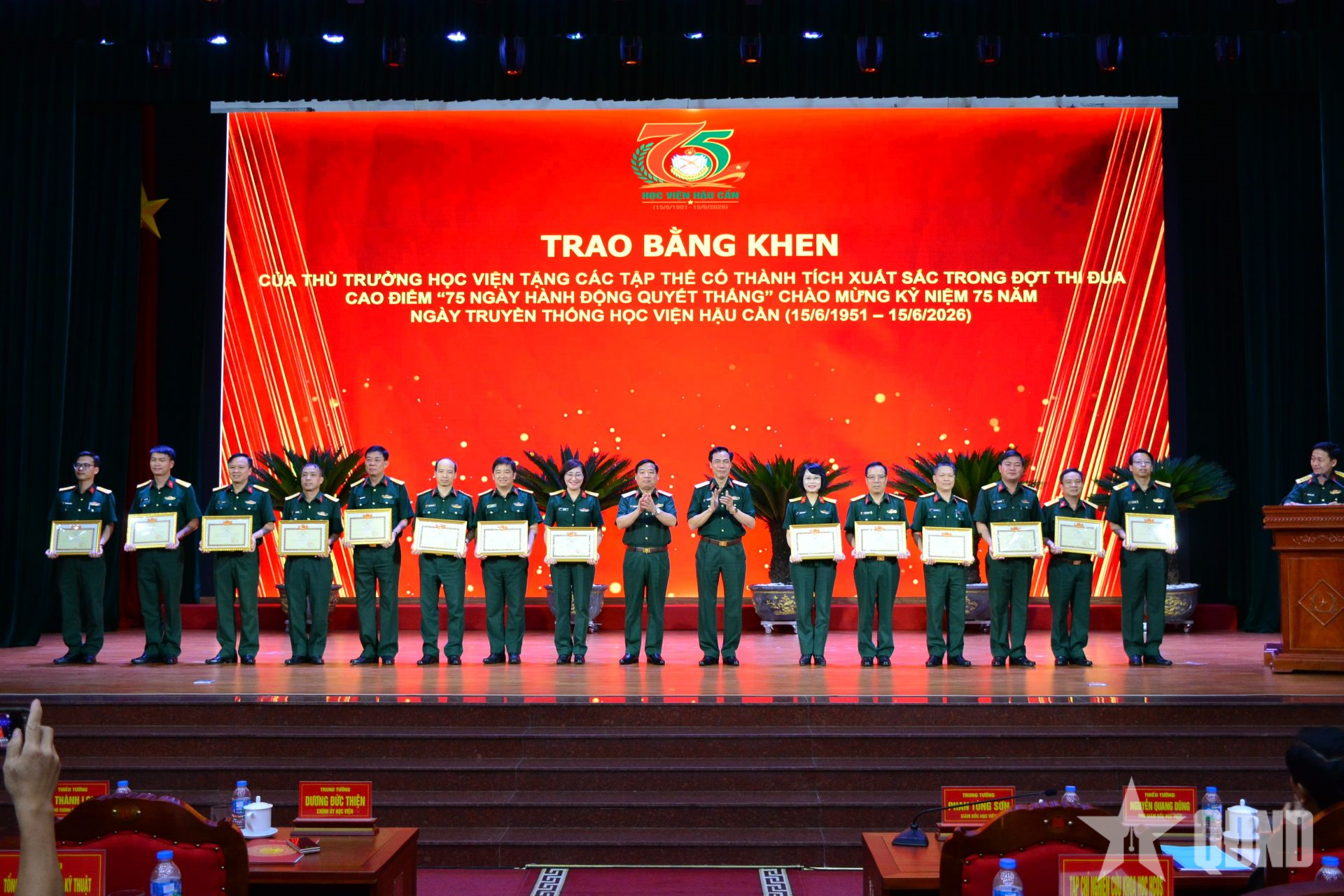 Lan tỏa truyền thống vẻ vang, nâng tầm vị thế Học viện Hậu cần