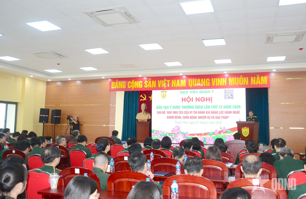 Học viện Quân y nâng cao chất lượng đào tạo theo chuẩn năng lực hành nghề