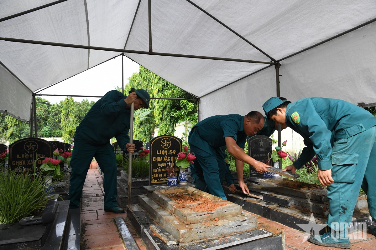 Sơn La lấy mẫu xác định danh tính hài cốt liệt sĩ