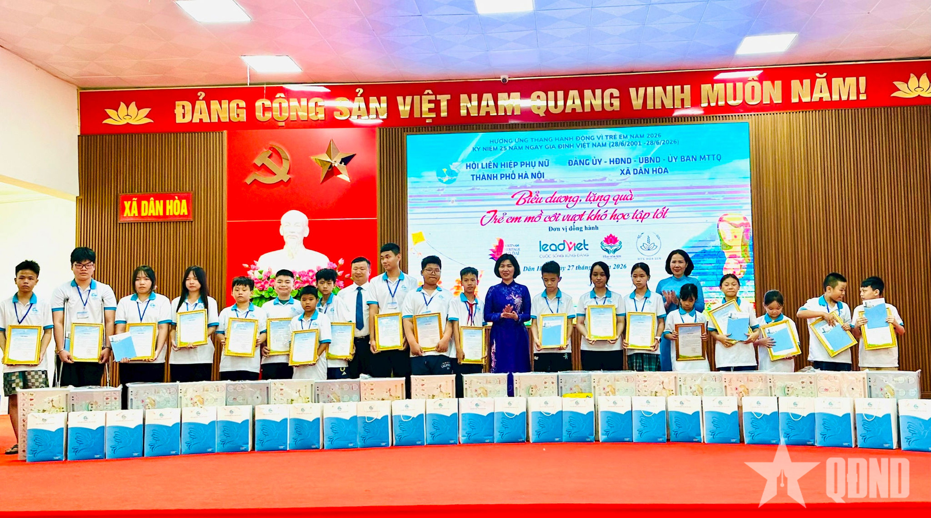 Lan tỏa yêu thương đến 100 trẻ mồ côi, trẻ em có hoàn cảnh đặc biệt khó khăn