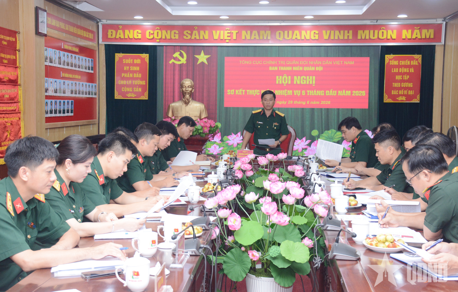 Ban Thanh niên Quân đội hoàn thành tốt nhiệm vụ 6 tháng đầu năm 2026