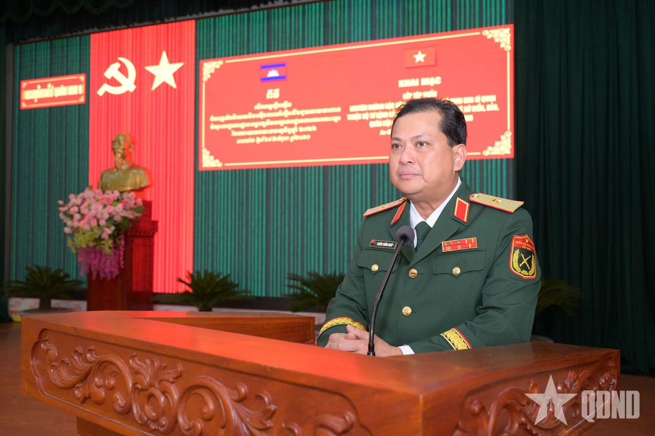 Quân khu 9: Tập huấn chuyên ngành đặc công và trinh sát bộ binh cho Quân đội Hoàng gia Campuchia
