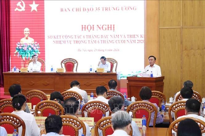 Hội nghị triển khai nhiệm vụ trọng tâm 6 tháng cuối năm 2026 của Ban Chỉ đạo 35 Trung ương

