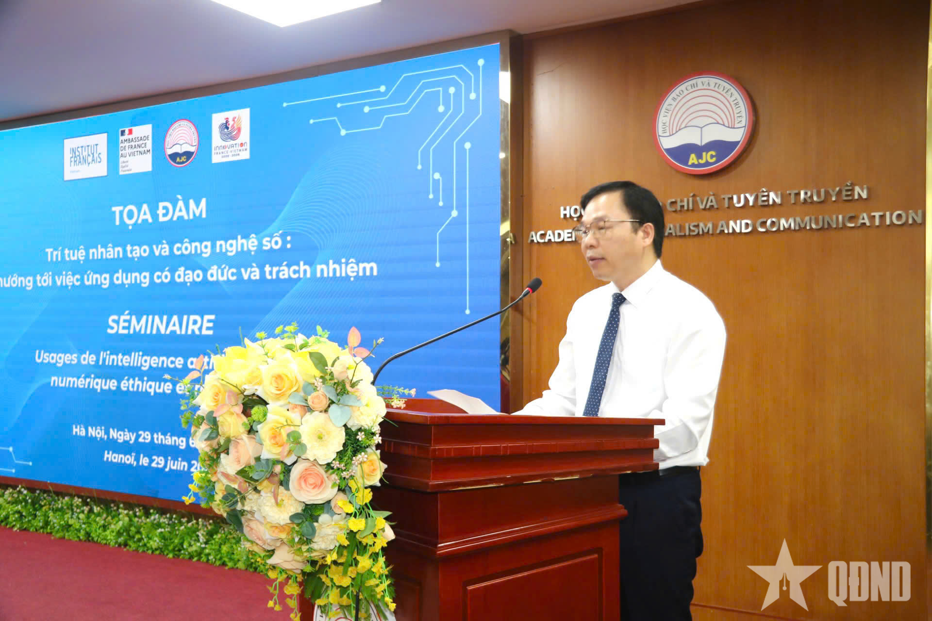 Cần phát huy sức mạnh của trí tuệ nhân tạo trên nền tảng đạo đức và trách nhiệm