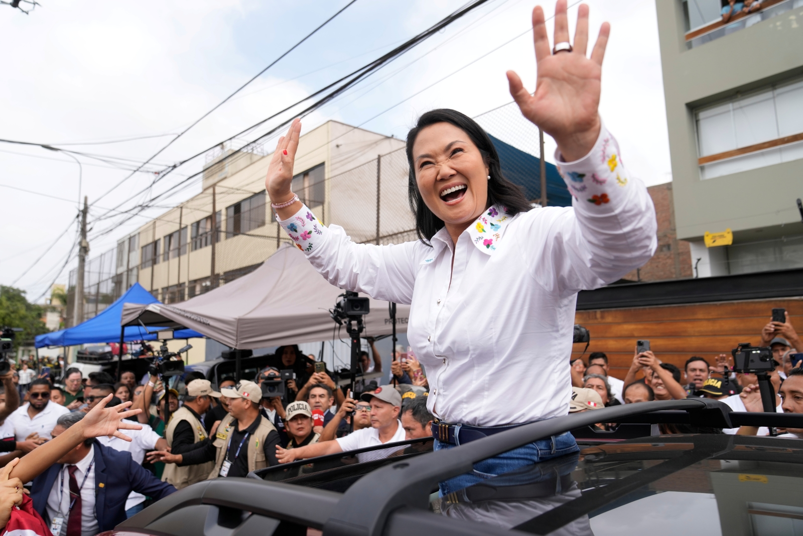 Bà Keiko Fujimori đắc cử Tổng thống Peru