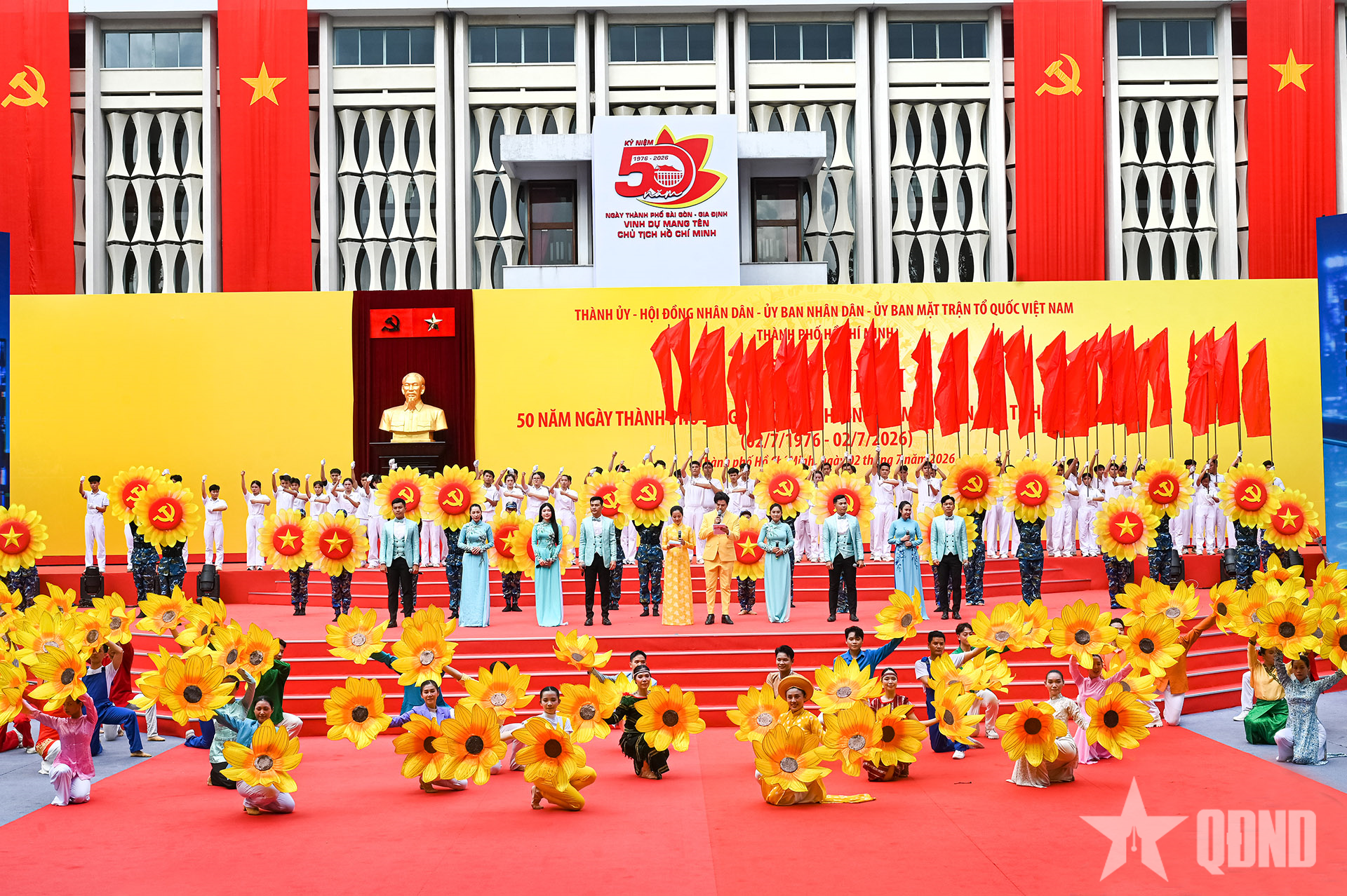 Sẵn sàng cho Lễ kỷ niệm 50 năm Ngày Thành phố Sài Gòn - Gia Định vinh dự mang tên Chủ tịch Hồ Chí Minh