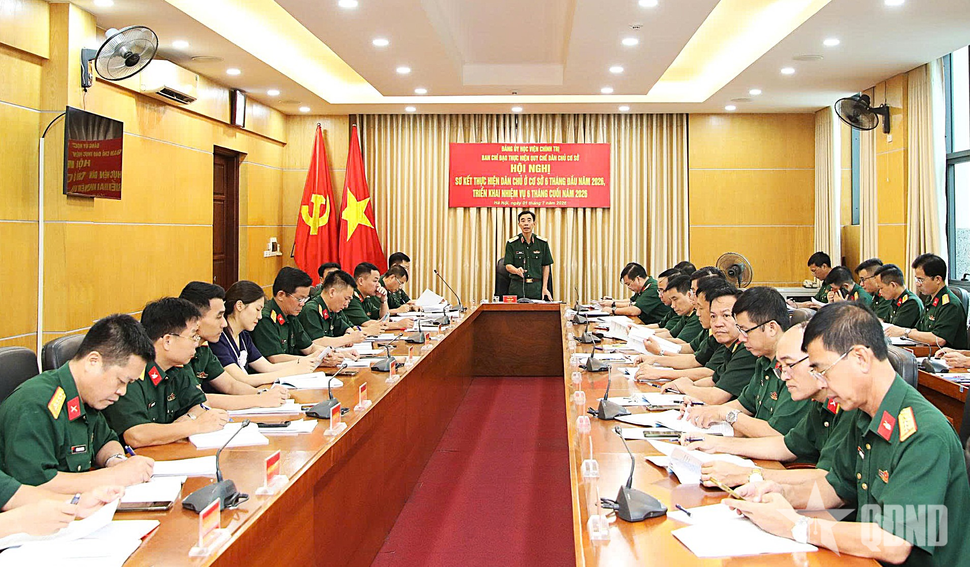 Học viện Chính trị đẩy mạnh thực hiện dân chủ ở cơ sở