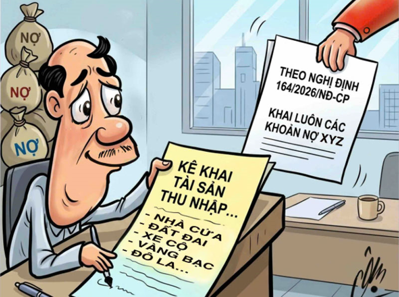 Kê khai tài sản, thu nhập bao gồm cả khoản nợ: Bước hoàn thiện trong công tác phòng ngừa tham nhũng