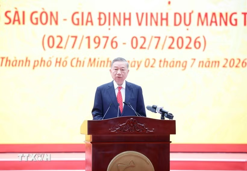 Phát biểu của Tổng Bí thư, Chủ tịch nước Tô Lâm tại Lễ kỷ niệm 50 năm Ngày thành phố Sài Gòn - Gia Định vinh dự mang tên Chủ tịch Hồ Chí Minh