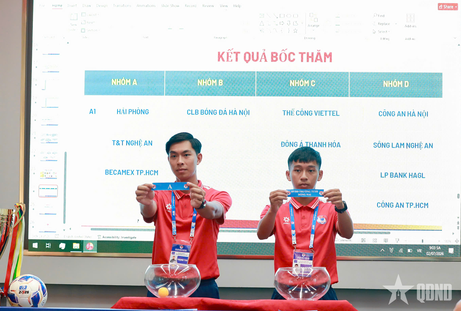 16 đội tham dự Vòng chung kết Giải bóng đá U13 toàn quốc diễn ra ở Hải Phòng

