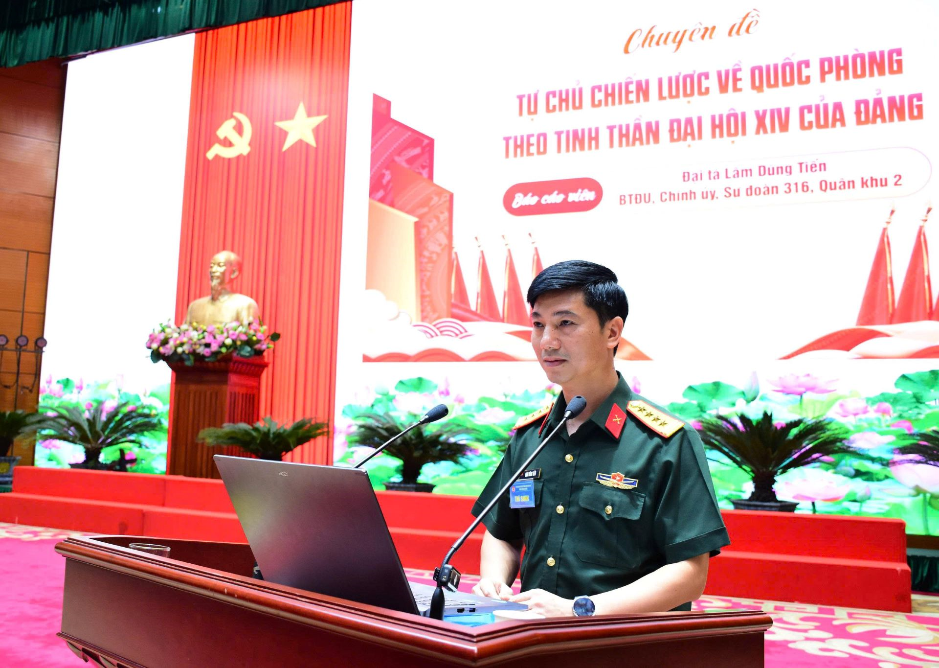 Đại tá Lâm Dũng Tiến và hành trình lan tỏa niềm tin