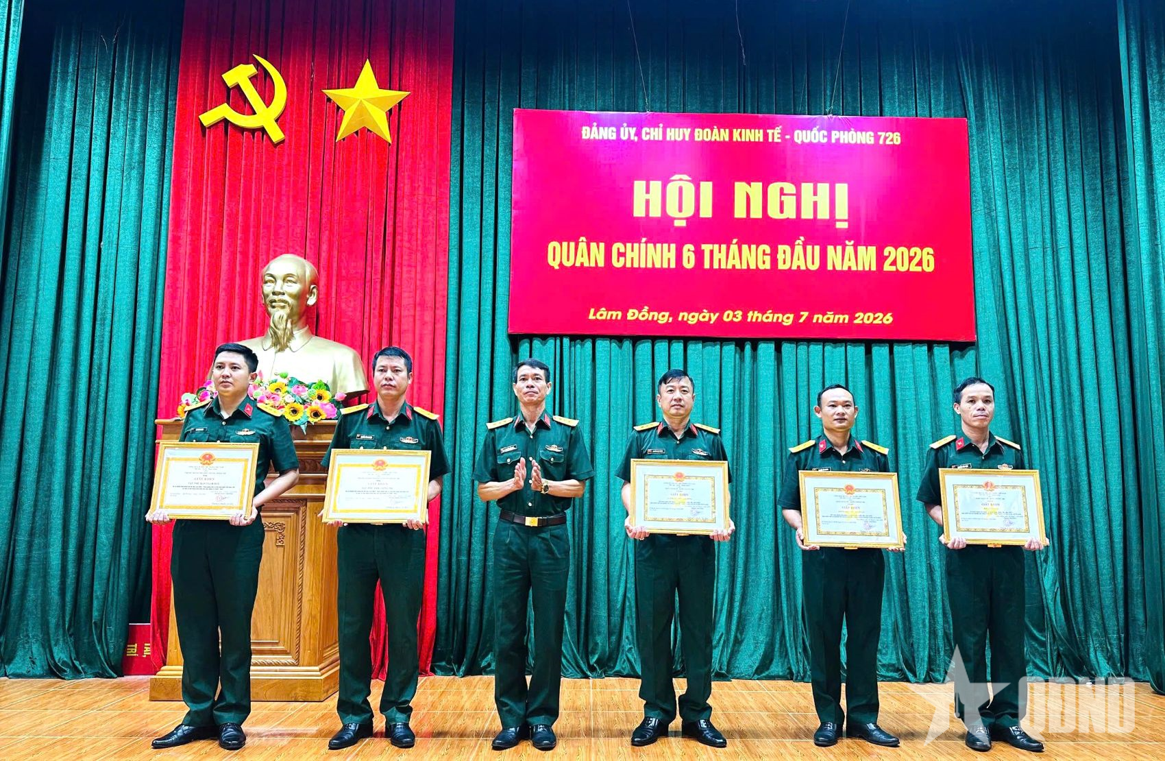 Đoàn Kinh tế - Quốc phòng 726: Hoàn thành tốt nhiệm vụ quân sự, quốc phòng gắn với phát triển kinh tế - xã hội
