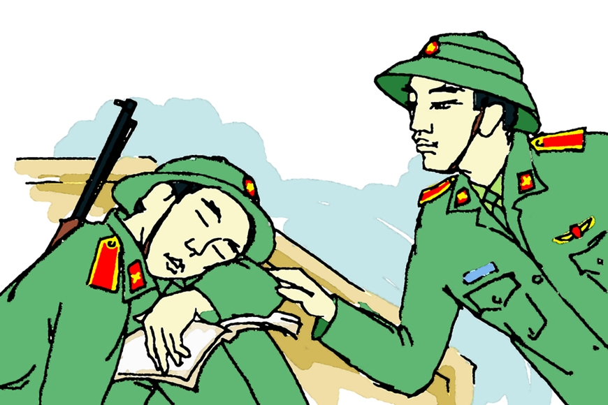 Chiến sĩ viết: Một đêm “bỏ gác”