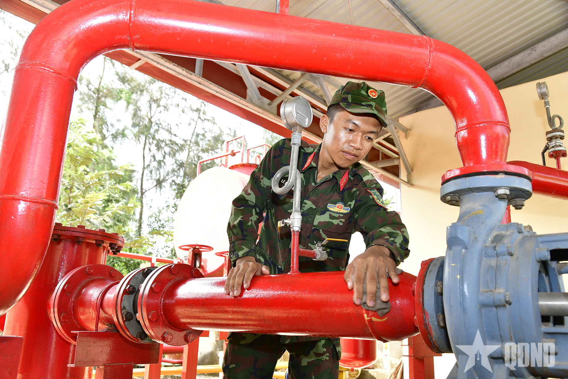 Giữ kho xăng dầu mùa nắng nóng