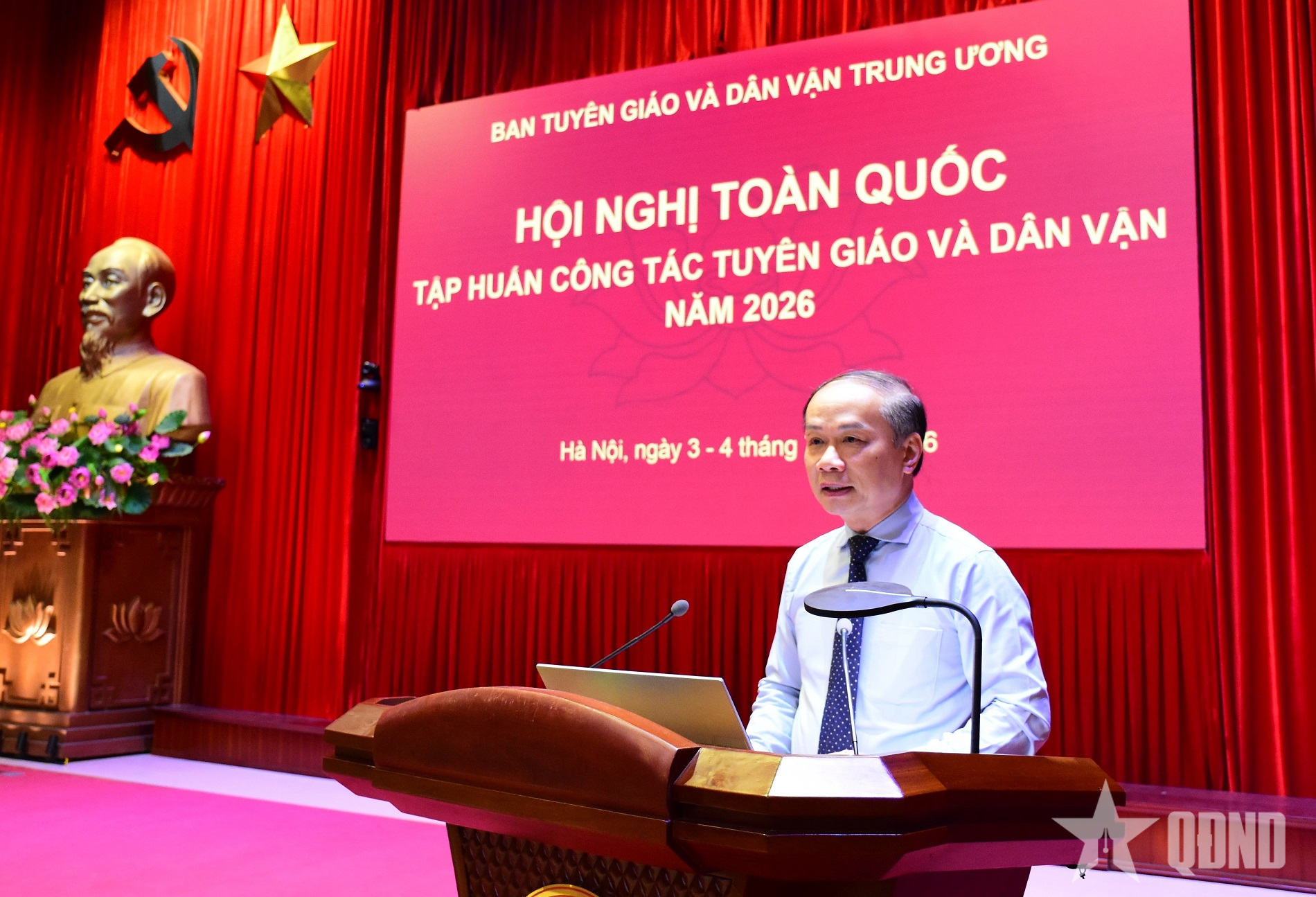 32.000 đồng chí tham gia hội nghị toàn quốc tập huấn công tác tuyên giáo và dân vận
