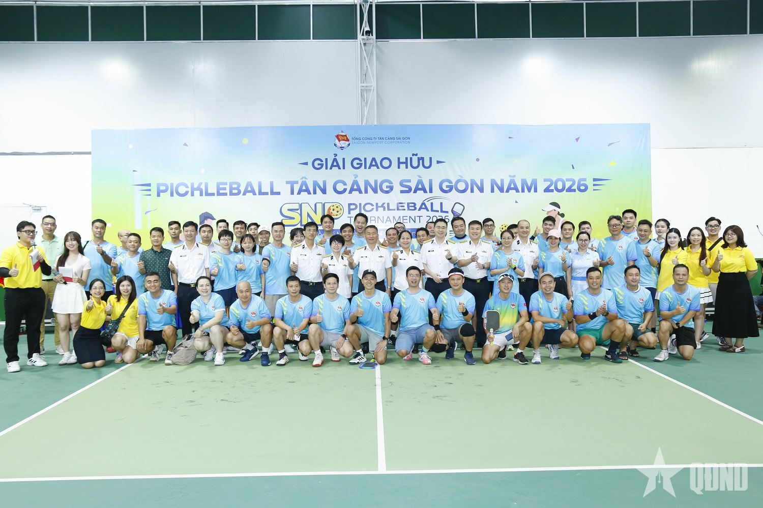 Tân Cảng Sài Gòn tổ chức giao hữu pickleball, tăng cường kết nối và đồng hành cùng doanh nghiệp