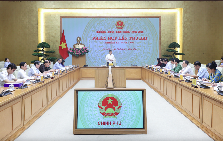 Thủ tướng L&ecirc; Minh Hưng: Phong tr&agrave;o thi đua, khen thưởng phải gắn với việc ho&agrave;n th&agrave;nh c&aacute;c mục ti&ecirc;u, nhiệm vụ cụ thể