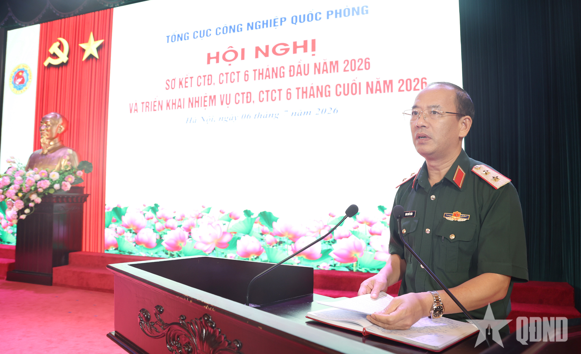 Tổng cục Công nghiệp quốc phòng triển khai hiệu quả công tác Đảng, công tác chính trị
