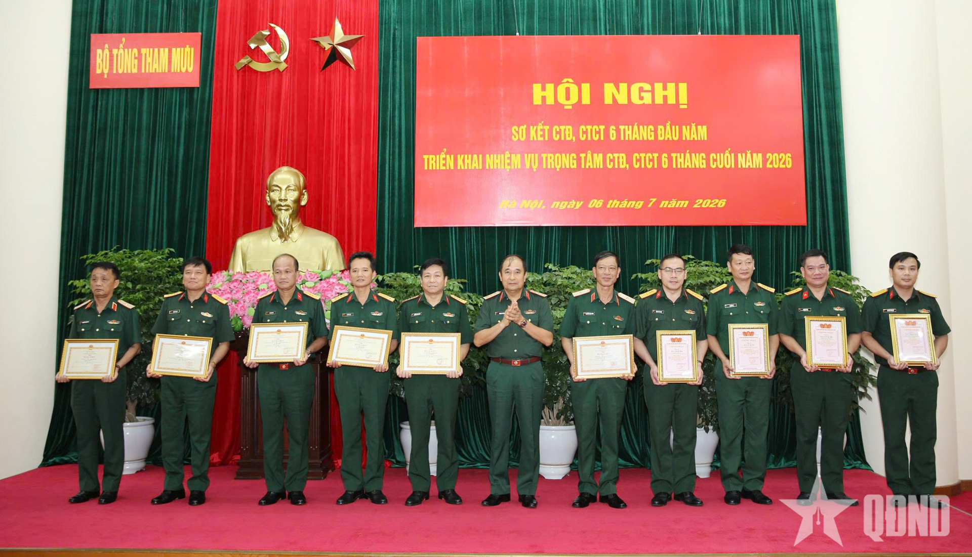 Bộ Tổng Tham mưu: Hoạt động công tác Đảng, công tác chính trị được triển khai đồng bộ, sáng tạo, linh hoạt