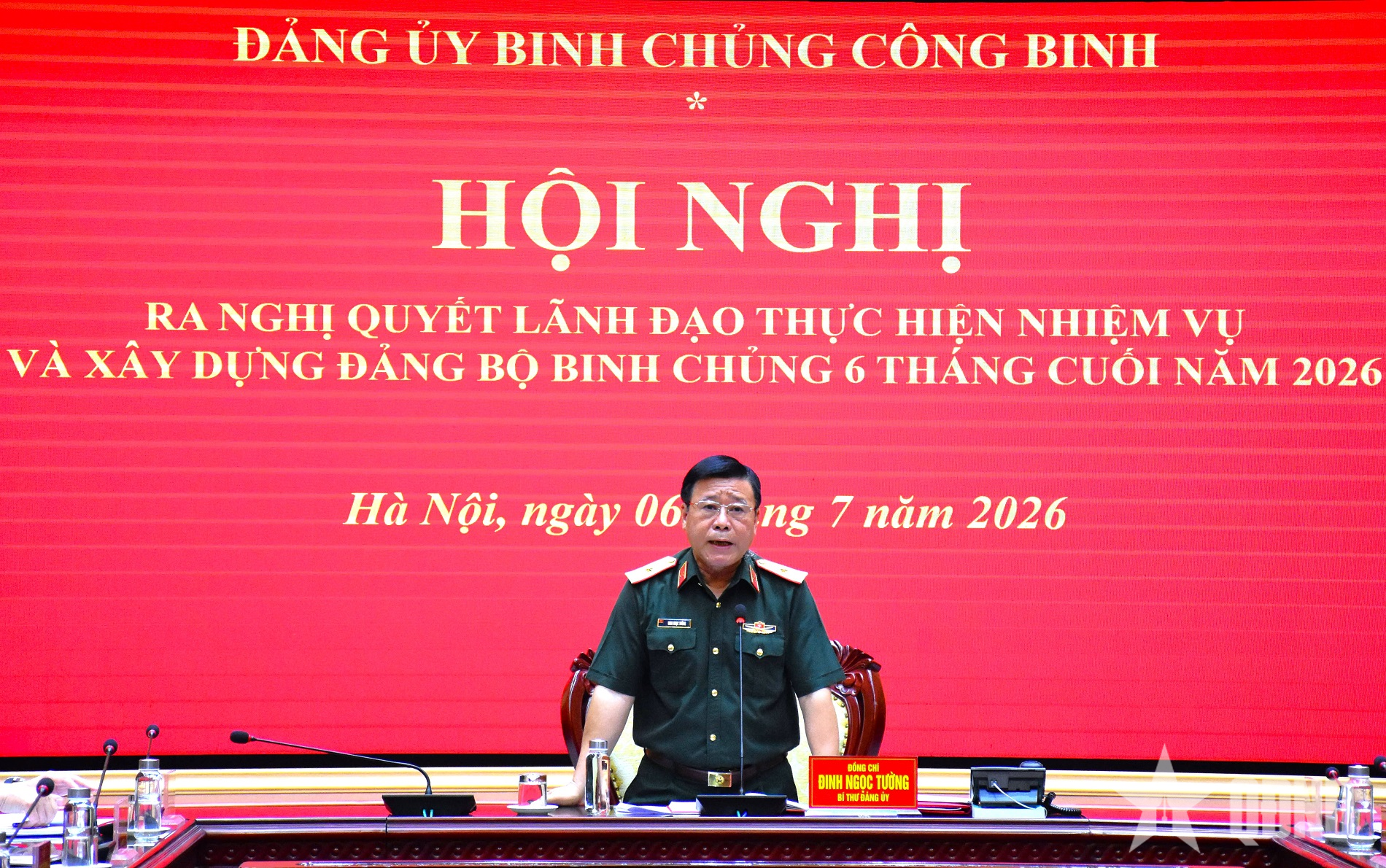 Lãnh đạo hiệu quả toàn diện các mặt công tác, xây dựng lực lượng công binh vững mạnh