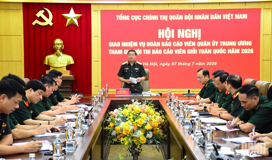 Thượng tướng Trương Thiên Tô: Tiếp tục khẳng định vị thế, uy tín của đội ngũ báo cáo viên Quân đội