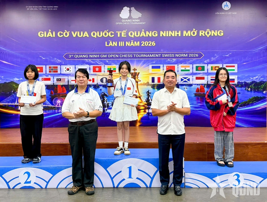 Cờ vua Việt Nam có thêm 2 kỳ thủ đạt chuẩn Kiện tướng quốc tế

