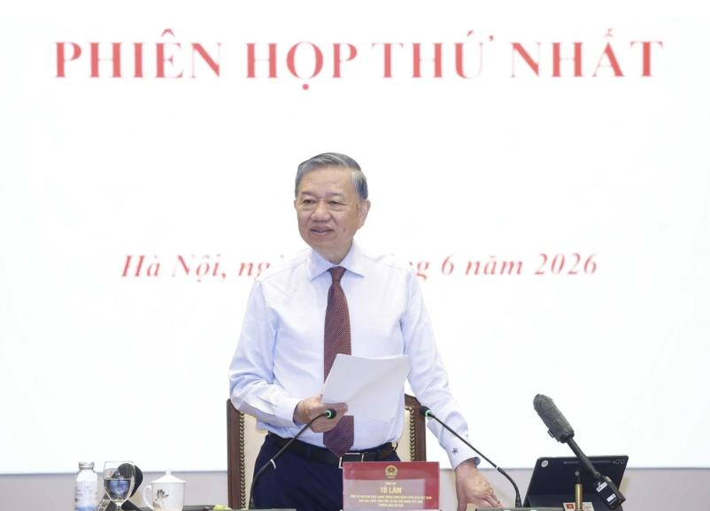 Thông báo kết luận của Tổng Bí thư, Chủ tịch nước Tô Lâm tại Phiên họp thứ nhất Ban Chỉ đạo Trung ương về hoàn thiện thể chế và thực thi pháp luật