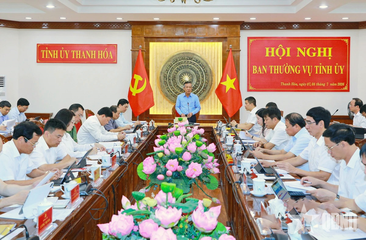 Bí thư Tỉnh ủy Thanh Hóa: Thực hiện phương châm “6 rõ”, phát huy tinh thần “7 dám” để hoàn thành cao nhất mục tiêu năm 2026