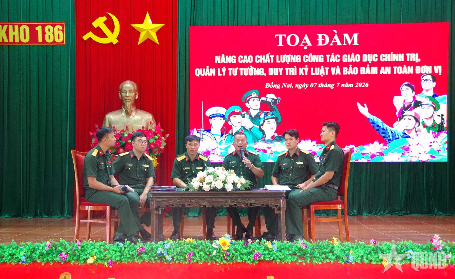 Kho 186 (Cục Xăng dầu): Nâng cao chất lượng giáo dục chính trị, quản lý tư tưởng bộ đội