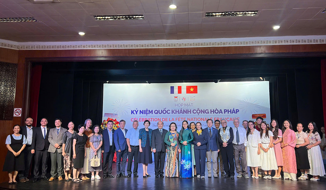 TP Hồ Chí Minh: Họp mặt kỷ niệm Quốc khánh Pháp