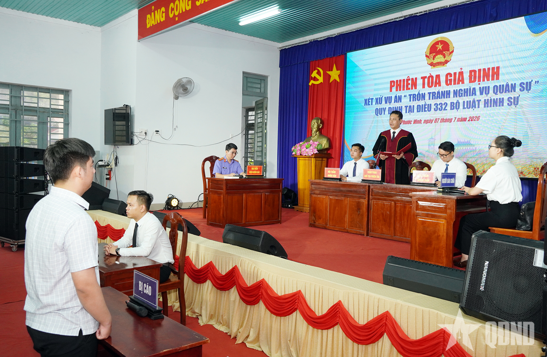 Quân khu 7: Phiên tòa giả định, sân khấu hóa tuyên truyền pháp luật tại tỉnh Tây Ninh