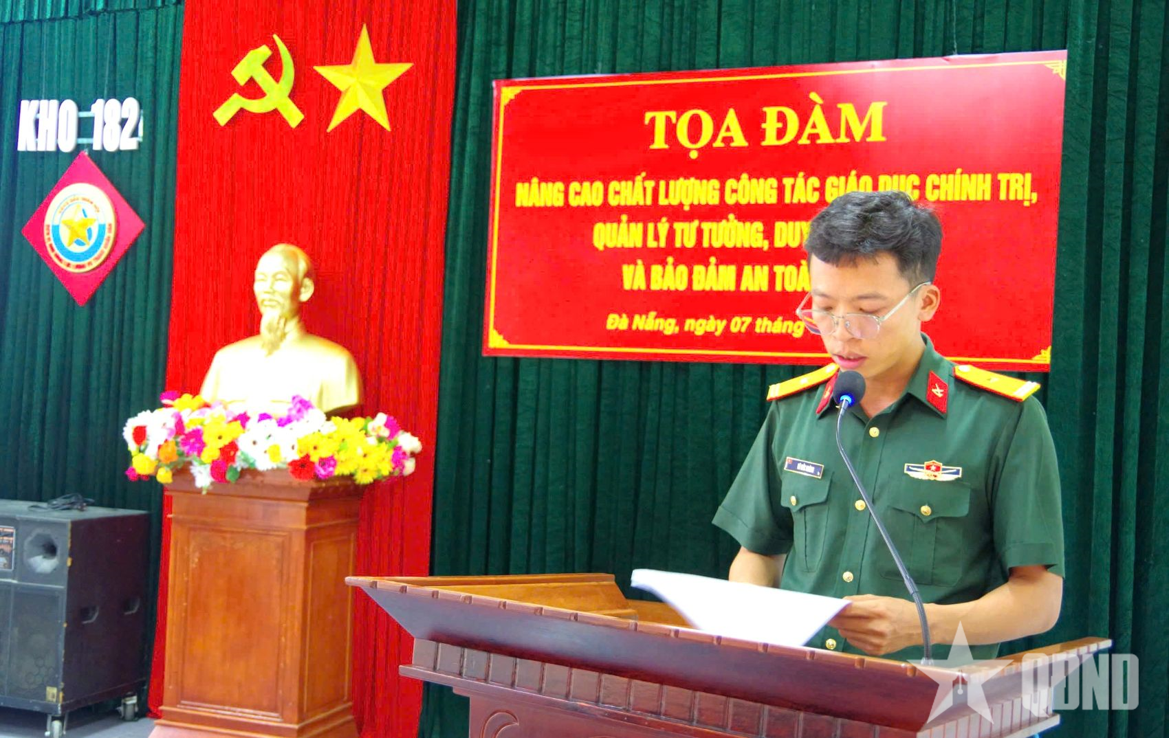 Kho 182 (Cục Xăng dầu): Giữ vững trận địa tư tưởng, siết chặt kỷ luật, bảo đảm an toàn đơn vị
