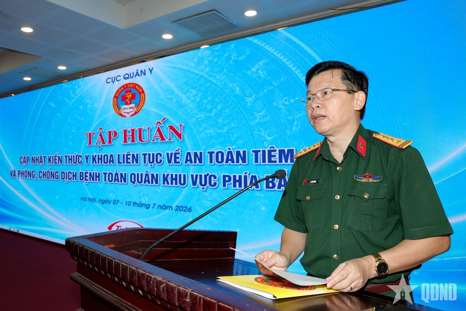 Cục Quân y tập huấn cập nhật kiến thức y khoa về an toàn tiêm chủng, phòng, chống dịch bệnh

