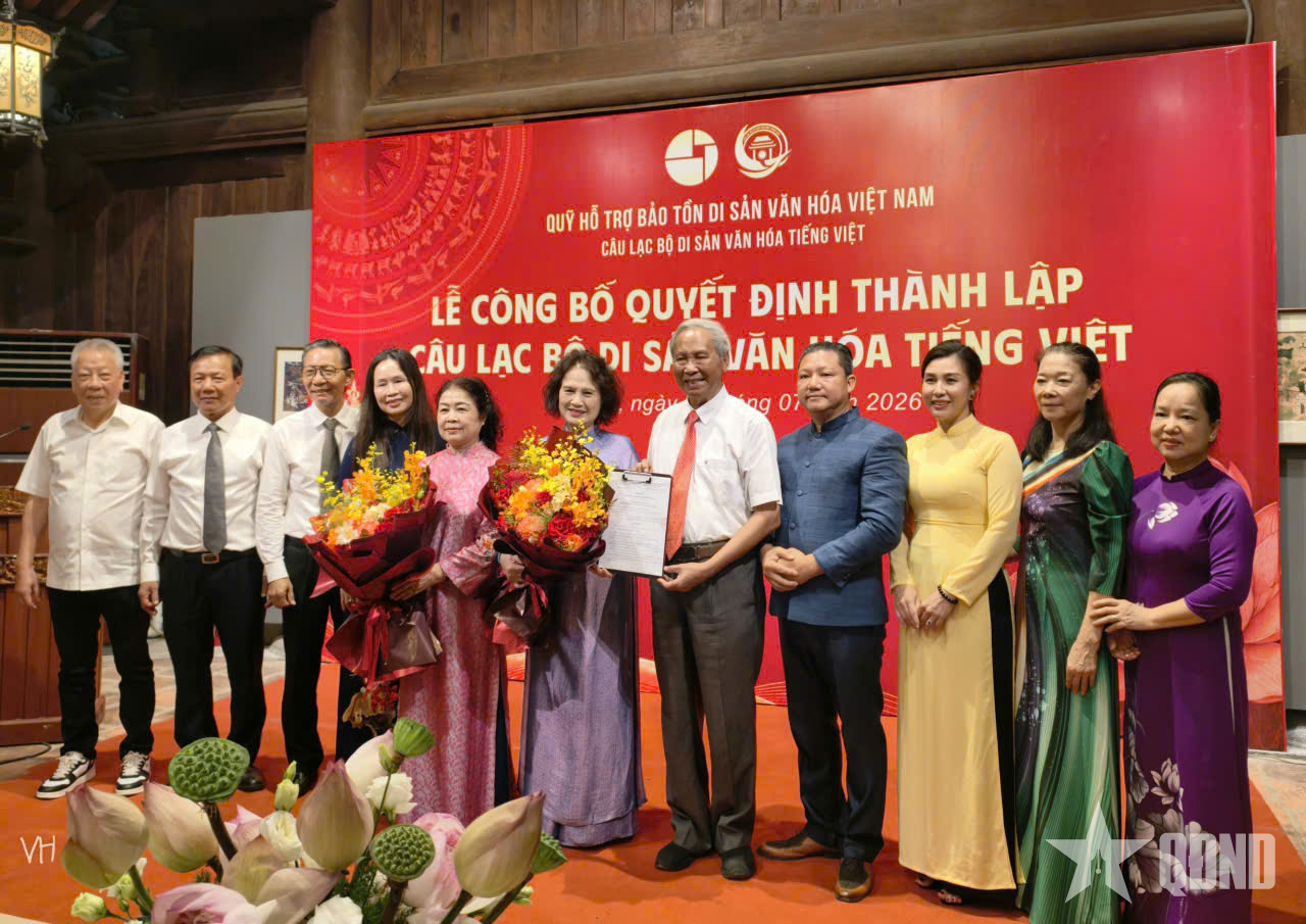 Ra mắt Câu lạc bộ Di sản văn hóa tiếng Việt