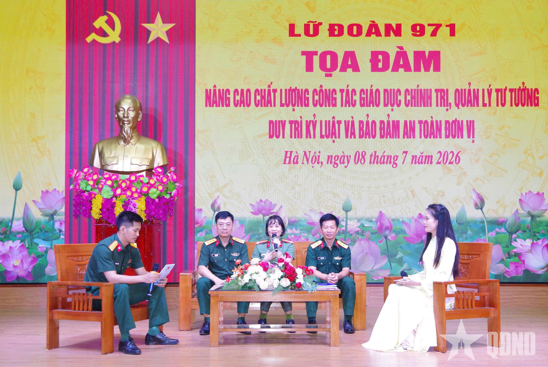 Lữ đoàn 971: Nâng cao chất lượng giáo dục chính trị gắn với duy trì nghiêm kỷ luật