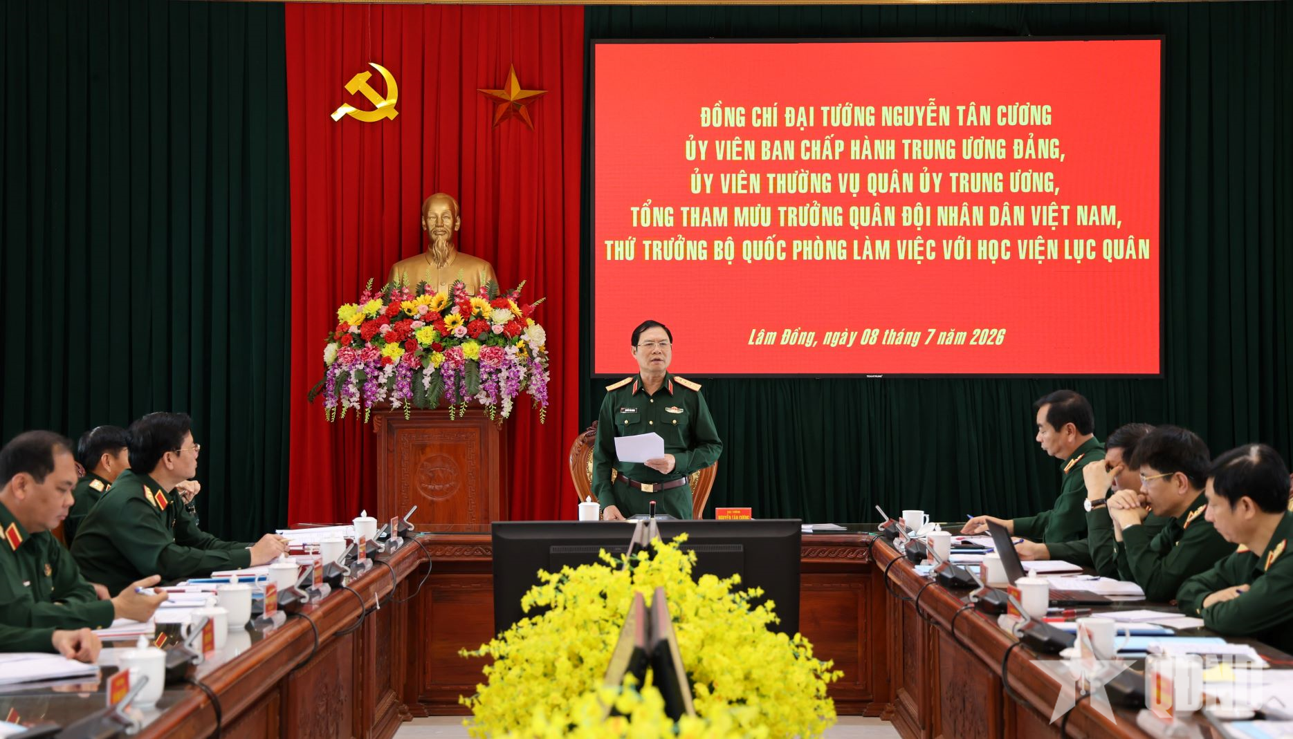 Xây dựng Học viện Lục quân cách mạng, chính quy, chuẩn hóa, hiện đại