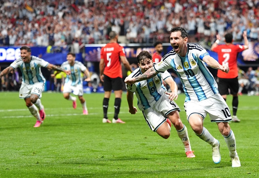 TRỰC TIẾP Argentina và Ai Cập Enzo Fernandez nâng tỷ số lên 3-2 cho Argentina