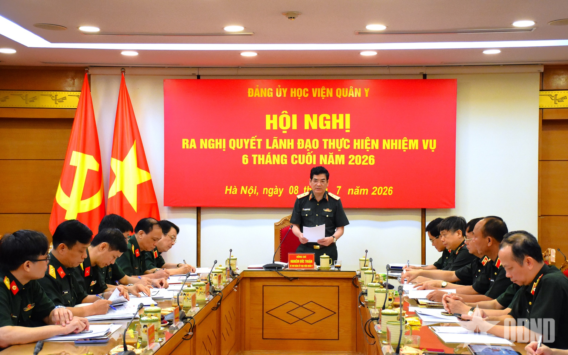 Đảng ủy Học viện Quân y lãnh đạo đổi mới, nâng cao chất lượng công tác giáo dục và đào tạo
