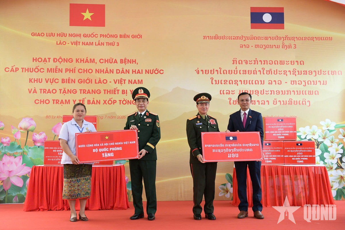 Giao lưu hữu nghị quốc phòng biên giới Việt Nam - Lào lần thứ 3: Bồi đắp niềm tin và sức sống cho mối quan hệ đặc biệt